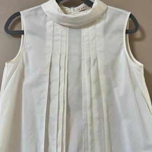 UNIQLO - MARNI - Cream Blouse - Size Small